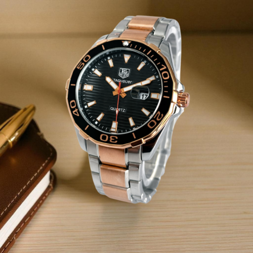 TAG Heuer Aquaracer Dual Tone Chain Black Dial