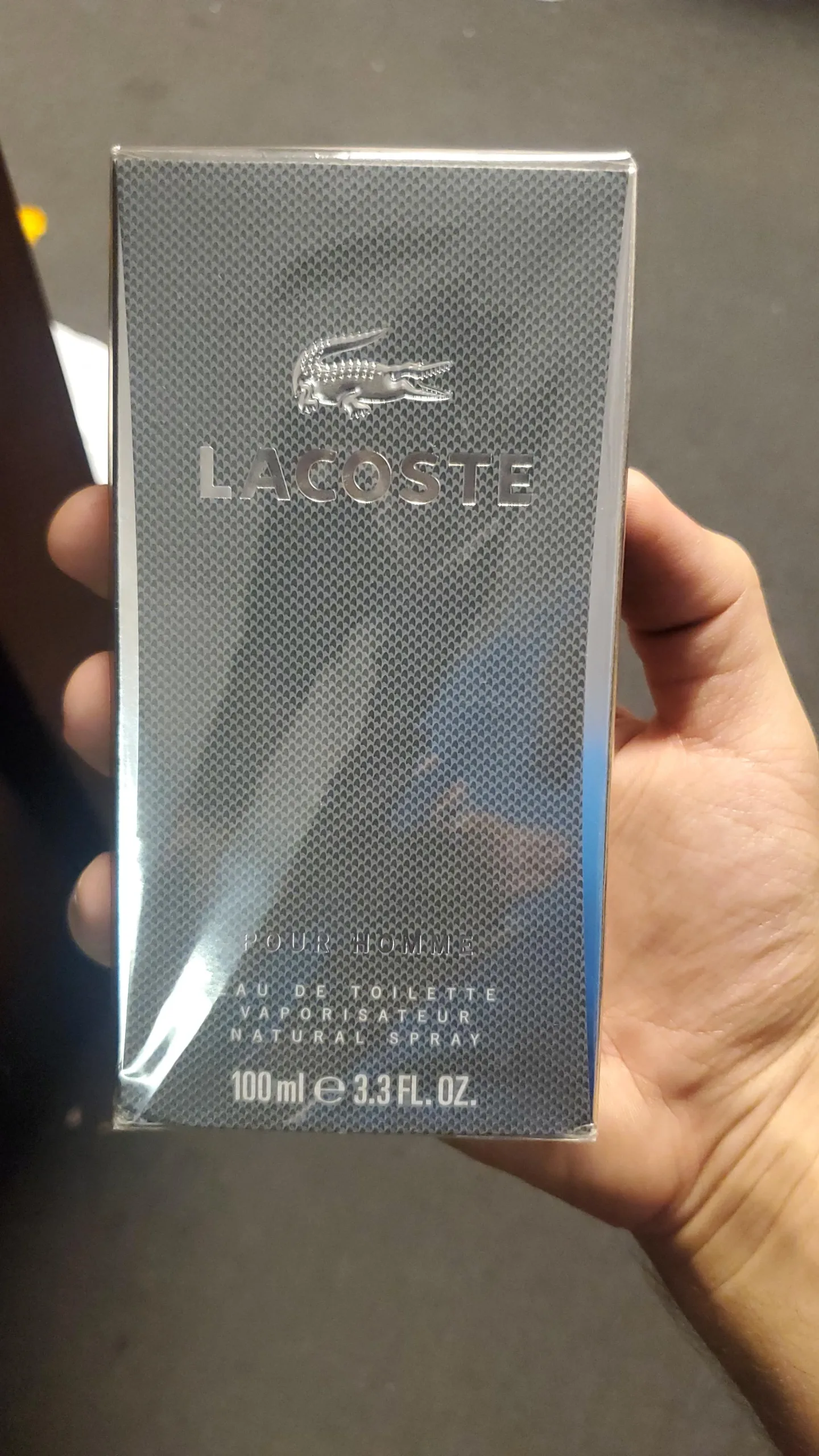 LACOSTE Pour Homme Eau de Toilette 100ml for Men photo review