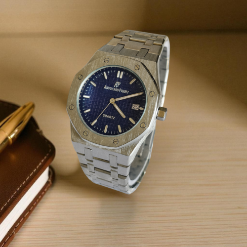 Audemars Piguet Royal Oak Silver Chain (Blue Dial)