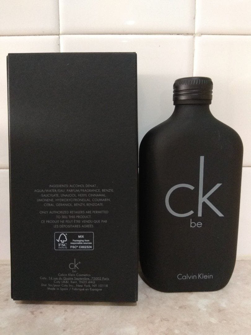 Calvin Klein Black Man Eau de Toilette For Men 100ml photo review
