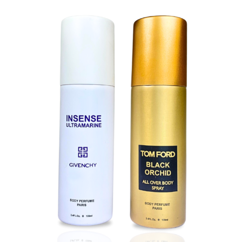 Pack Of Two Body Spray (Givenchy Insense Ultramarine/Black Orchid)