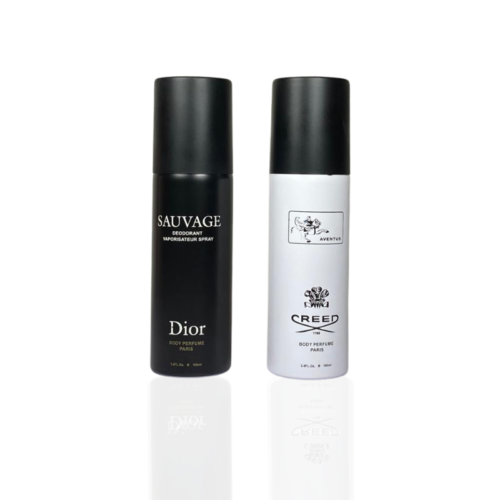 Pack Of Two Body Spray (Sauvage Dior, Creed Aventus)
