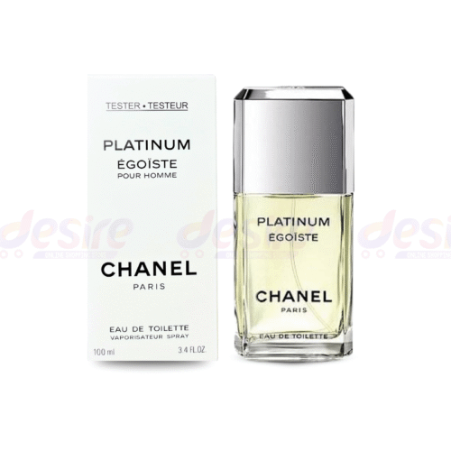 Chanel Platinum Egoiste Pour Homme Eau de Toilette 100 ml For Men (Tester)