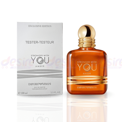 Emporio Armani Stronger With You Amber Eau De Parfum 100 ml For Men (Tester)