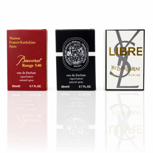 Pack of 3 Testers (Maison Baccarat Rouge 540 Edp, Diptyque Tam Dao EDP, Ysl Libre Edp)