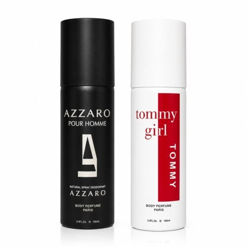 Pack Of Two Body Spray (Azzaro Pour Homme/Tommy Girl)