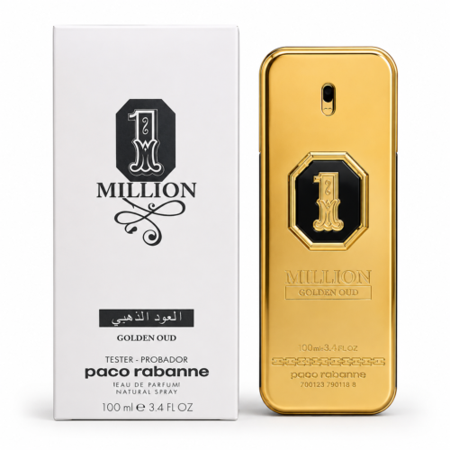 Paco Rabanne 1 Million Golden Oud perfume 100ml (Tester)