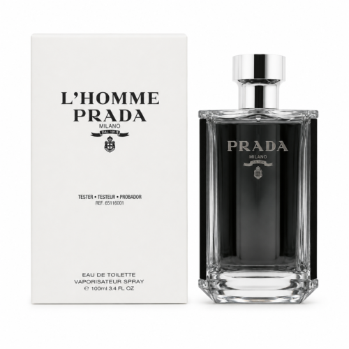 Prada L'Homme Eau De Toilette For Men 100ml (Tester)
