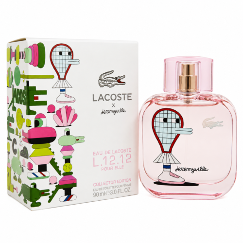 Lacoste Jeremyville Eau de Lacoste L.12.12 Pour Elle Sparkling Collector Edition For Women 90ml